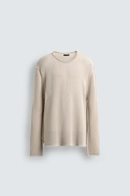 TEXTURED KNIT SWEATER - Zara фото 8