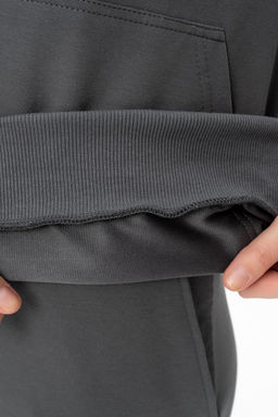 Мягкий уютный костюм из хлопкового футера - Solo mio фото 7