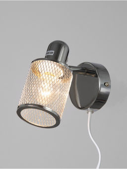 Бра настенное BayerLux «Анрия», 1хЕ14, 40 Вт, хром, 14×8×12 см