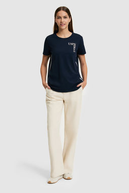 Kad_n Lacivert Bisiklet Yaka Ti__rt - U.s. polo assn фото 4