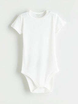 Bisiklet Yaka Erkek Bebek ??t??tl? Bodysuit 2li