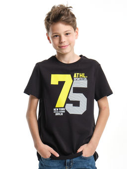 Футболка подростковая с принтом UD 5165 черный