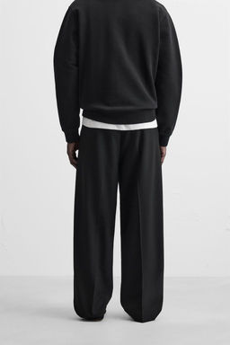 WIDE FIT PLEATED TROUSERS - Zara фото 13