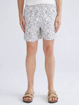 K?sa Boy Desenli Erkek Deniz ?ortu