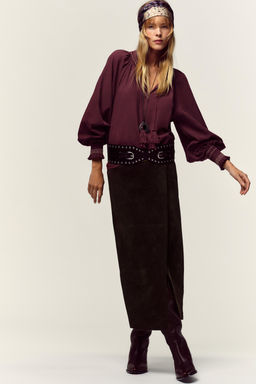 TASSEL EMBROIDERED SHIRT