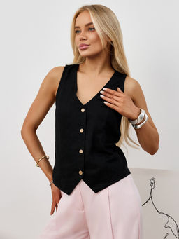 Жилет Аманти-1 из льна с вискозой - Виотекс фото 32