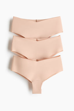 Pack de 3 bragas hipster efecto invisible