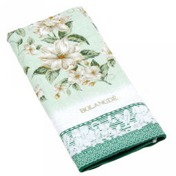 "Япония-2015" Полотенце махровое 50х90см, плотность 300гр/м2, 100% хлопок, "Жасмин", зеленый, Bolangde (Китай)
