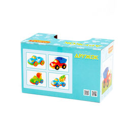 Дружок, автомобиль-бетоновоз (в коробке) - Полесье фото 12