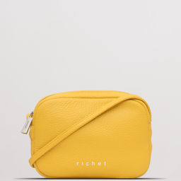 Женская кожаная сумка Richet 3147LN 260 Желтый(s)