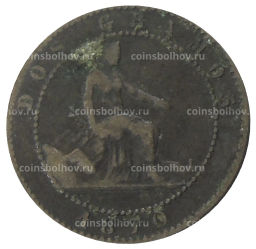 2 сентимо 1870 года Испания