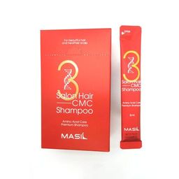 Masil 3 Salon Hair CMC Shampoo, 8ml*20ea - Шампунь с аминокислотами для волос