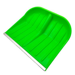 Лопата снеговая "Батыр" п/эт. цветная, с алюм.накл., без черенка, d тулейки 40мм, 480х400мм