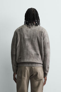 BRUSHED PRINTED JUMPER