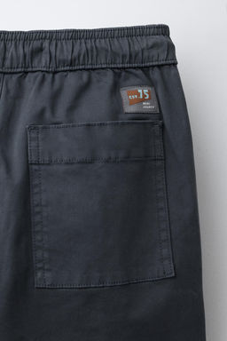 STRAIGHT FIT TROUSERS WITH LABEL - Zara фото 4