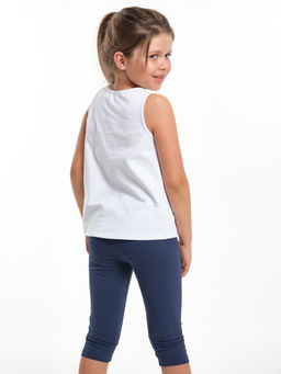 Футболка для девочки UD 1882 белый - Mini maxi фото 2