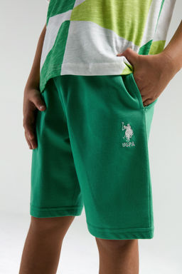 Erkek _ocuk Ye_il Pijama Tak_m_ Sepette S_rpriz _ndirim - U.s. polo assn фото 14