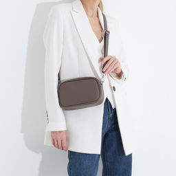 Сумка кросс-боди на молниях, наружный карман, цвет коричневый - Simaland фото 7