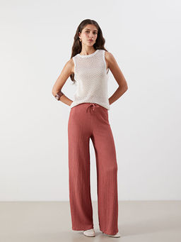 Bisiklet Yaka Ajurlu Kad?n Triko Atlet