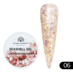Гель для ногтей SEASHELL GEL морская ракушка 5 гр, 06 - Global fashion фото 2