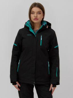 Горнолыжный костюм женский зимний черного цвета 001_1Ch - Mtforce фото 12