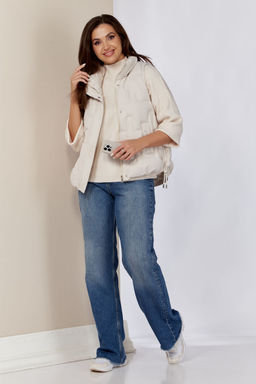 Жилет SHETTI 2152 молочный