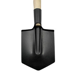 Лопата саперная (туристическая) металл. с дер.черенком