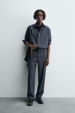 RELAXED FIT FLOWING TROUSERS