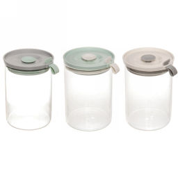 Банка для продуктов стеклянная 950мл "Olala"