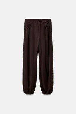 100% LYOCELL SAROUEL TROUSERS - Zara фото 4