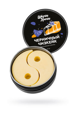 Массажная плитка Штучки-дрючки Черничный чизкейк, 44 г