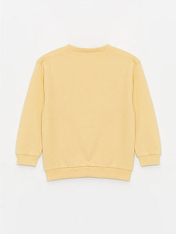 Bisiklet Yaka Uzun Kollu Bask?l? Erkek Bebek Sweatshirt 2li - Waikiki фото 3