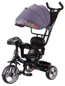 Велосипед трехколесный Pilot с ручкой управления