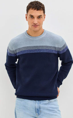 Джемпер F521-15193 d.blue