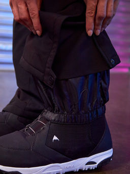 Женские мембранные сноубордические / горнолыжные брюки Azimuth Снежное Созвездие 124/9415_10 Черный  фото 24