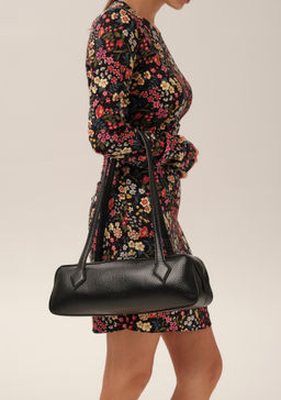 Сумка багет на плечо Deboro 31129 черный