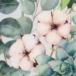 Полотенце Этель Eucalyptus 40х73 см, 100% хл, саржа 190 г/м2  фото 3