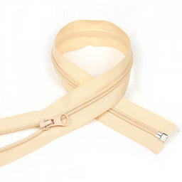 Молния Mzip пласт. спираль №5-N 50см цв.F291 бежевый уп.10шт