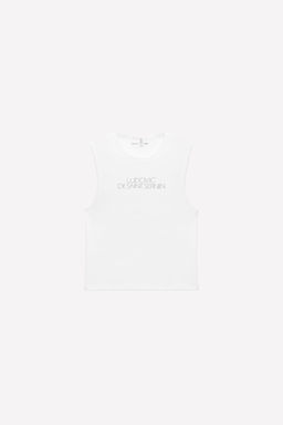 RHINESTONE LOGO TANK TOP LUDOVIC DE SAINT SERNIN x ZARA фото 2