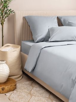 Простыня 150х215 Моноспейс серый