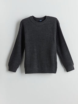 Bisiklet Yaka Erkek ?ocuk Triko Kazak