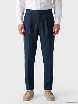 Slim Fit Pamuklu Erkek Kuma? Pantolon
