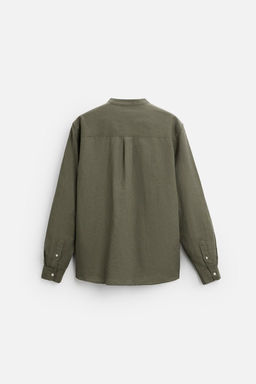 COTTON - LINEN SHIRT - Zara фото 38