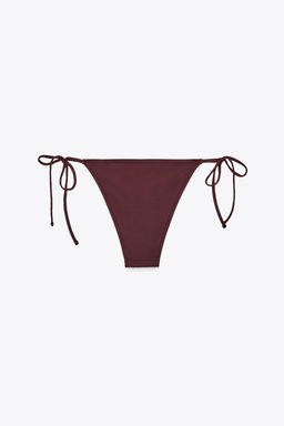 RHINESTONE BIKINI BOTTOMS - Zara фото 7