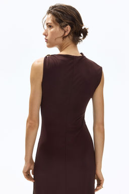 Vestido de punto con detalle drapeado - H&m фото 6