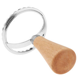 Штамп металлический для пельменей Круг д6,2см h10см, деревянная ручка, на картоне (Китай) - Домашняя мода фото 4