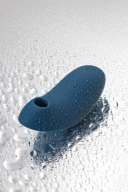 Вакуум-волновой бесконтактный стимулятор клитора Satisfyer Vulva Lover 2, силикон, синий  фото 14