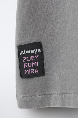 6-14 A?OS/ PIJAMA KPOP DEMON HUNTERS NETFLIX  / Rosa - Zara фото 8