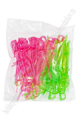 Шпажки пластиковые 8,5 см (100 шт) SF-7833, №5 - Больше подарков фото 2