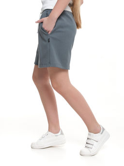 Шорты для девочки 22-4356 эвкалипт